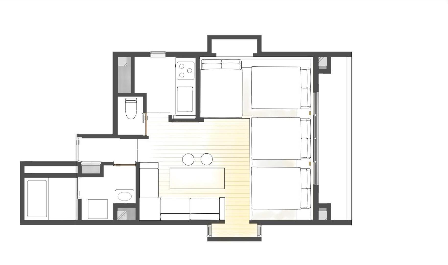Apartemen Comforts81 Shinsaibashi